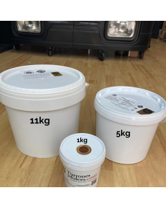 Cubo con Crema Líquida de Turrón Blando de Jijona 5Kg - Ideal para Postres y Repostería