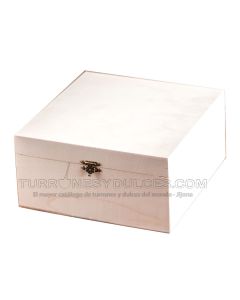 Caja Madera Lote Turrones