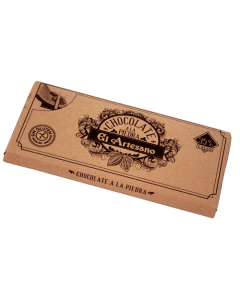 Turron de chocolate a la piedra (a la taza) en barra de 150 gramos