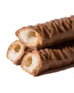 Barquillos de Turrón al Chocolate
