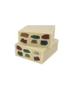 Bloque de turrón de fruta a granel