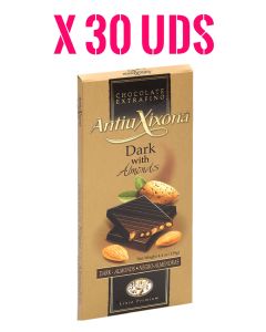 Chocolate Negro con Almendras premium extrafino Antiu Xixona