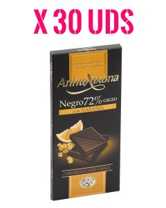 Caja Chocolate Antiu Xixona con Naranja