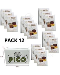 CAJA DE 12 BOLSAS DE PORCIONES SURTIDAS PICO 300GR CDA UNA