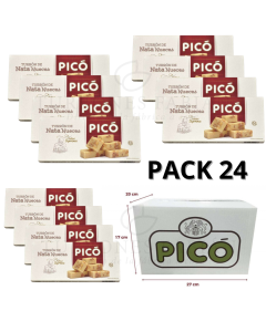 CAJA DE 12 UNIDADES DE TURRON DE NATANUECES PICO 200 GRS
