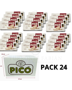CAJA 24 UNIDADES TURRON DE ALICANTE PICO 