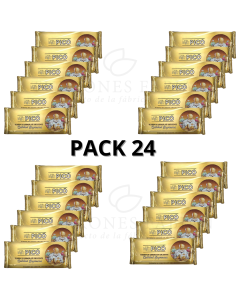 24 UNIADES DE TURRON DE CHOCOLATE CRUJIENTE PICO 200 GRS