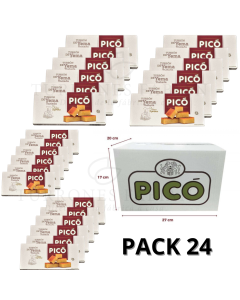 Caja de 24 unidades de Turrón de Yema Pico de 200g