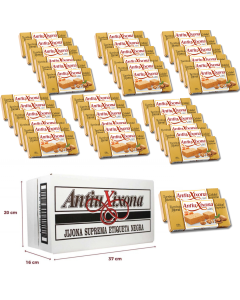 Caja de 32 unidades de Turrón de Jijona (blando) Antiu Xixona Etiqueta Blanca