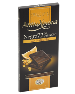Chocolate Antiu Xixona con Naranja
