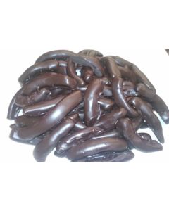 Tiras de naranja bañadas en chocolate puro - 200g