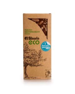 Turrón de Chocolate con Almendras Ecológico El Abuelo 200 grs.