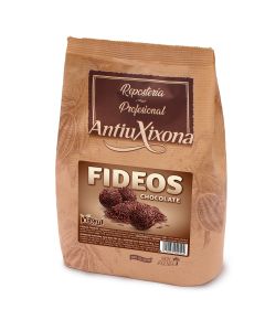 Fideos o virutas de Chocolate, bolsa 1KG - Marca Antiu Xixona