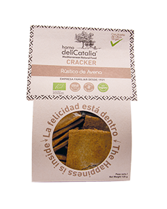 Cracker Rústico de Avena Eco Orgánico 