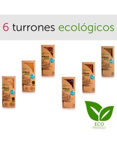 Lote de turrones ecológicos
