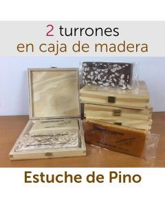 Caja de Madera para turrones