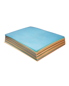 Obleas de color rectangular acabado liso 5 colores 