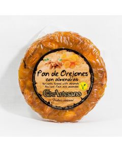 Pan de Orejones con almendras