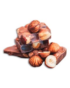 Turrón de Chocolate con Avellanas