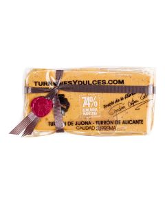 Turron de Jijona 74% Almendra Marcona