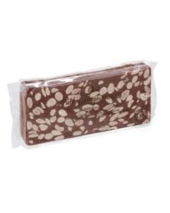 Turrón de Chocolate con Leche y Almendras Delicatessen 300g 