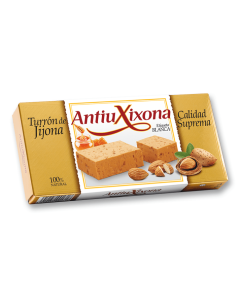 Turrón de Jijona (blando) Antiu Xixona Etiqueta Blanca