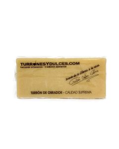 Turrón de nieve envase