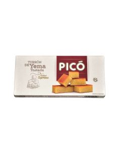 Caja de 12 unidades de Turrón de Yema Tostada Pico 200 grs