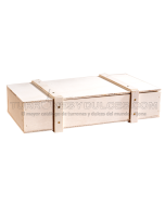 Turrón a la Piedra Artesano – caja de madera 300 g