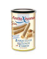 Caja de 12 unidades de barquillos de turrón Sin Azúcar