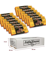 Caja de 12 unidades de Turrón de Chocolate con Almendras Antiu Xixona Etiqueta Negra 200g