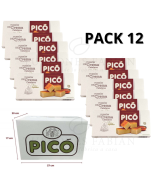 CAJA DE 12 UNIDADES DE TURRON DE CREMA CATALANA PICO 200 GRS