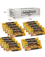 Caja de 14 unidades de Turrón Crocant con Frutos Secos Antiu Xixona Etiqueta Negra 150g