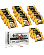 Caja de 18 unidades de Torta de Turrón de Alicante (duro) Antiu Xixona Etiqueta Negra 200g