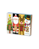 Pack porciones de turrón "Set de Navidad" 4 unidades