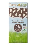 Turrón de Chocolate con Almendras (Stevia) 150 gr.