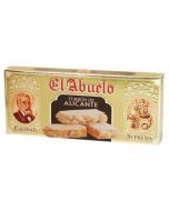 Caja de 24 unidades de Turrón de Alicante (duro) El Abuelo