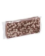 Turrón de Chocolate con Leche y Almendras Delicatessen 300g 